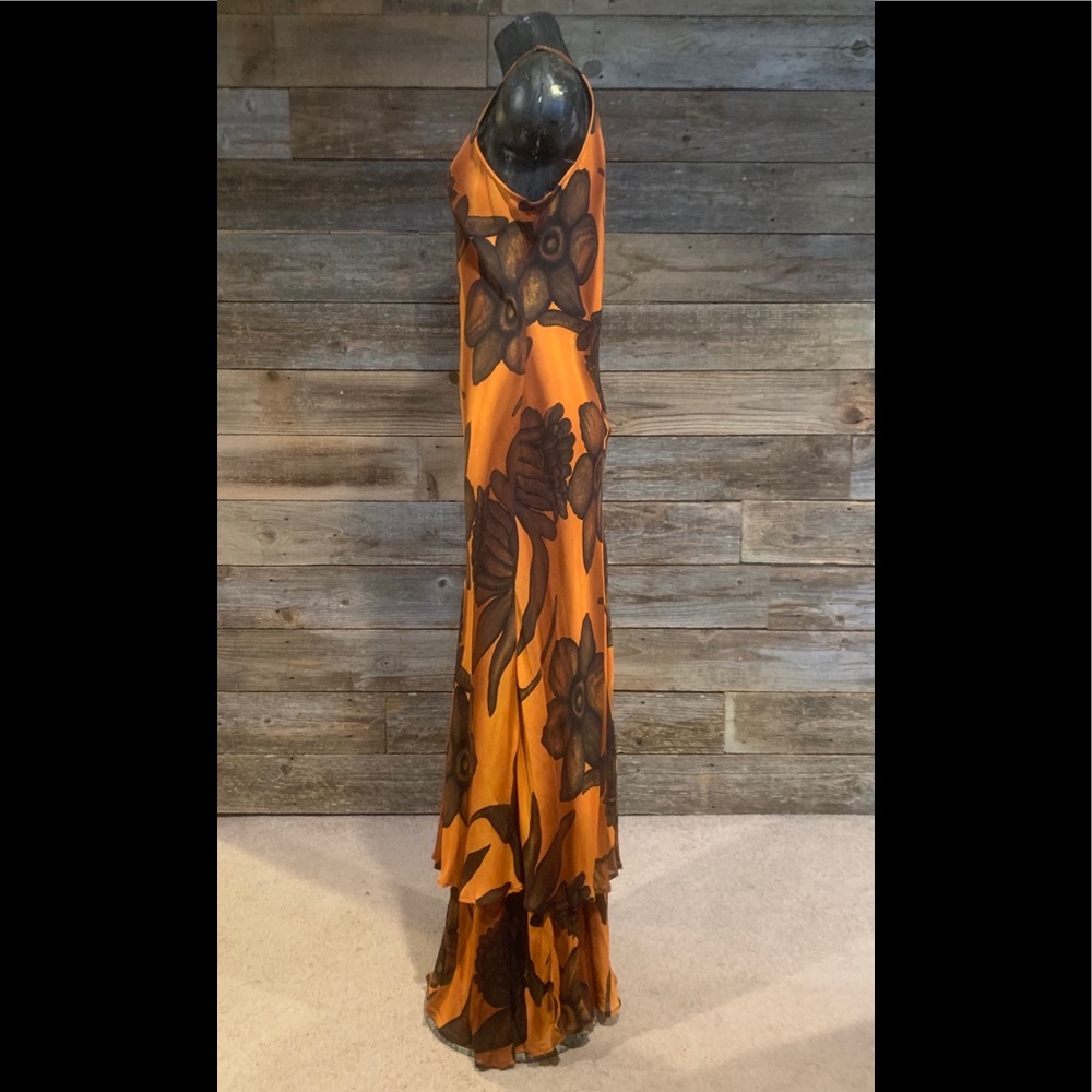 Regine of Los Angeles Designer Maxi Dress Size Lg - Picture 3 of 8